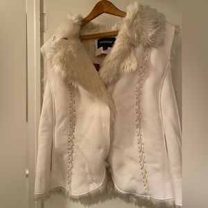 Woman’s faux fur vest. Brand new with tags